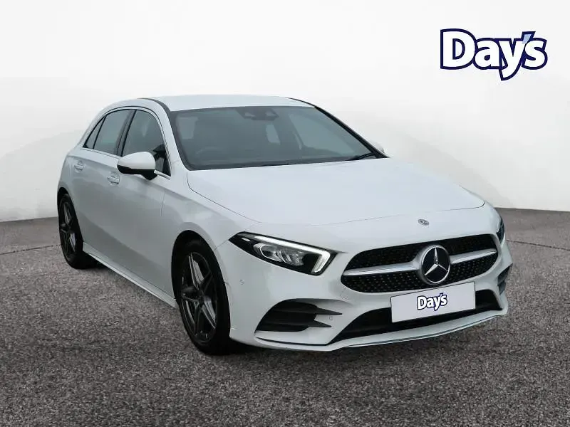 Used Mercedes A200 AMG Line Premium 2018 White Hatchback