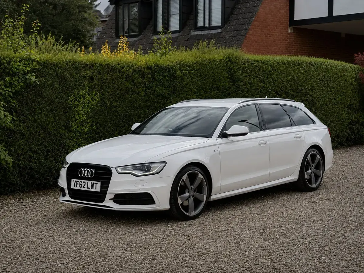 Used Audi A6 Black Edition 2013 White Estate