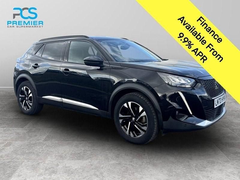 Used Peugeot e-2008 Allure 2020 Black SUV
