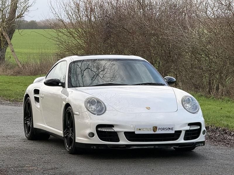 Used Porsche 997 Turbo 2006 White Coupe