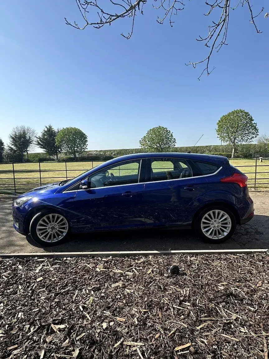 Used Ford Focus Titanium X 2015 Blue Hatchback