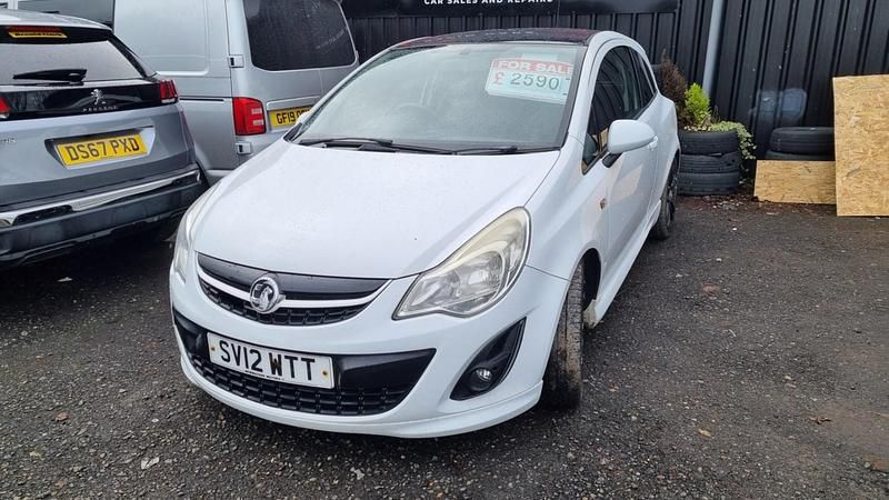 Used Vauxhall Corsa Edition 2012 White Hatchback