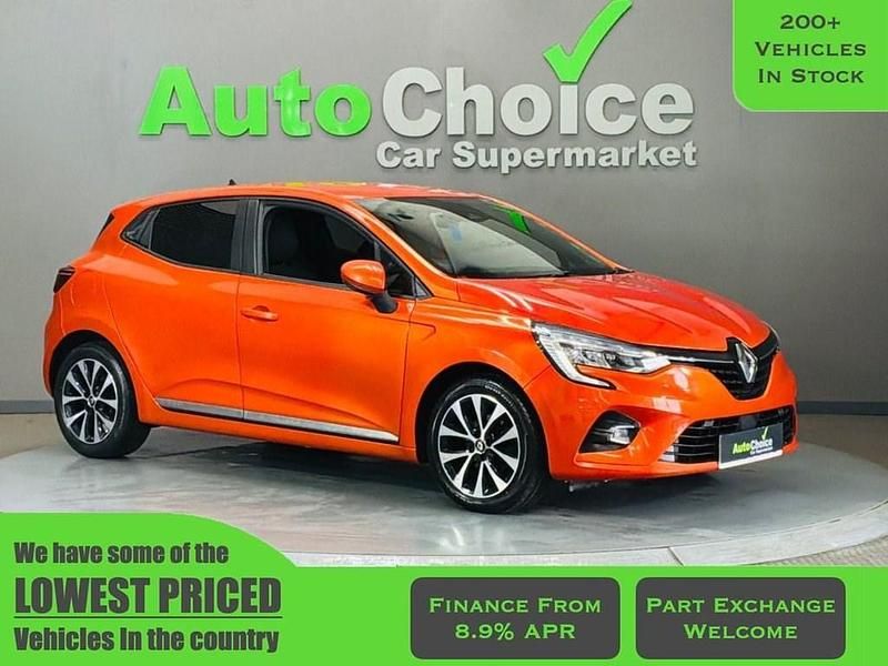 Used Renault Clio V Iconic 100 HP (73 kW) 2020 Orange Hatchback