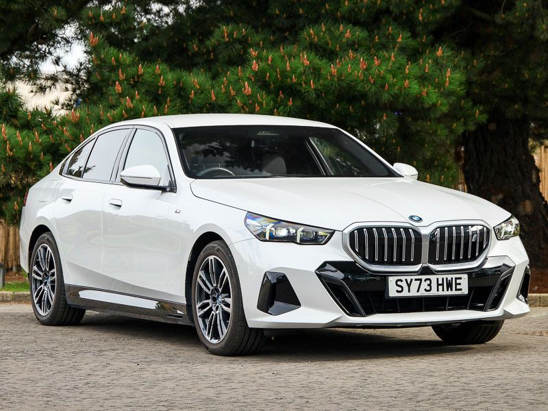 White Used 2023 BMW i5 M Sport Sedan | £45,998 (Fair price) - Image 1/4
