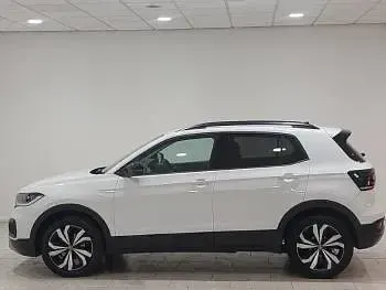 Usado VW T-Cross Black Edition 110 CV (80 kW) 2022 Blanco SUV