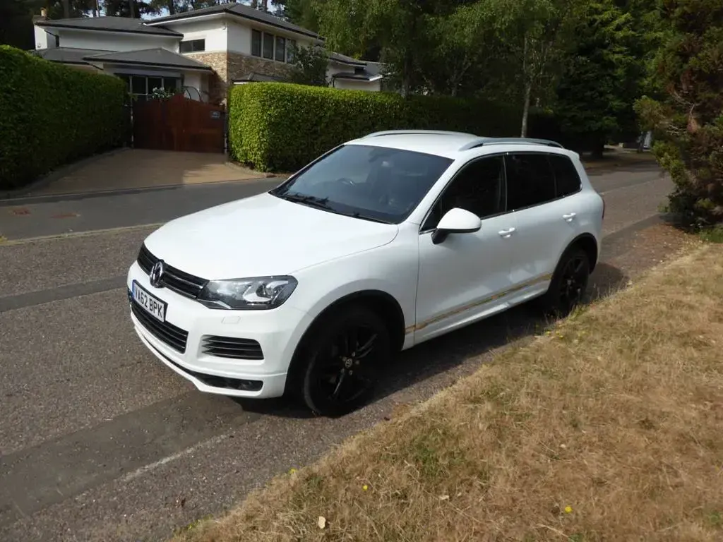 Used VW Touareg S 245 HP (180 kW) 2013 White SUV