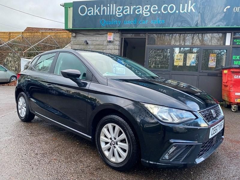 Used Seat Ibiza SE 95 HP (69 kW) 2017 Black Hatchback