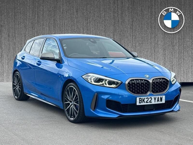 Blue Used 2022 BMW M135 M Sport Hatchback | £28,799 (Fair price) - Image 1/4