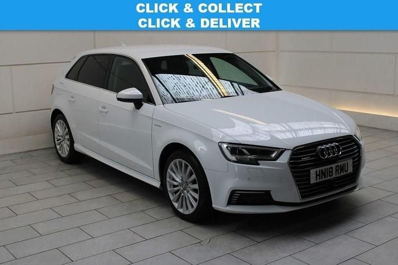 White Used 2018 Audi A3 Sportback e-tron Advanced Sedan | £11,500 - Image 1/3