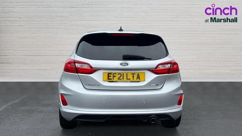 Used Ford Fiesta ST-Line 155 HP (114 kW) 2021 Silver Hatchback