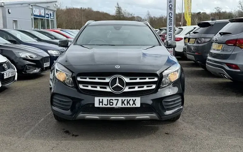Used Mercedes GLA220 AMG line 177 HP (130 kW) 2017 Black SUV