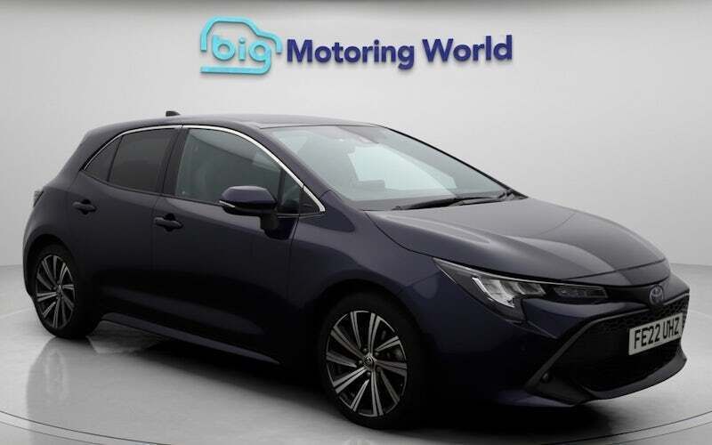 Blue Used 2022 Toyota Corolla Design Hatchback | £17,200 (Good price) - Image 1/4