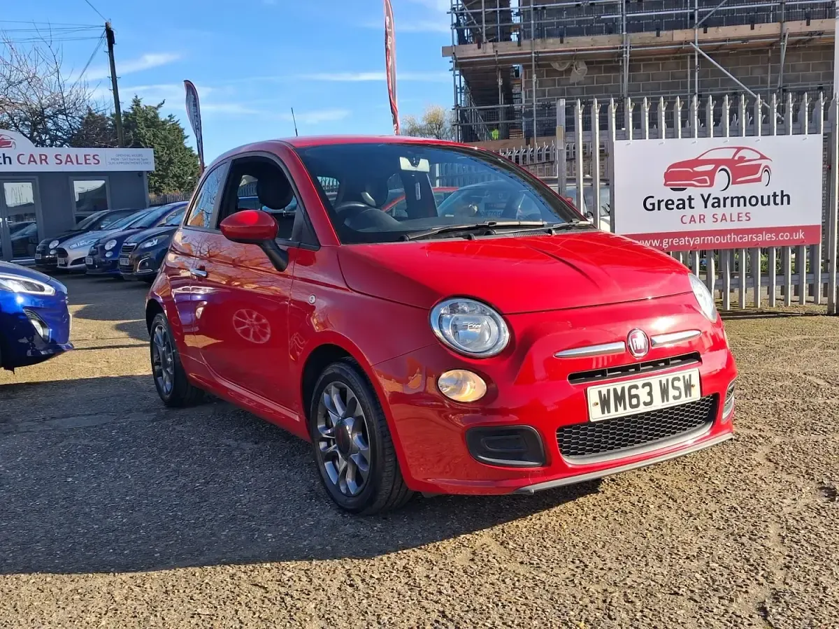 Used Fiat 500 S 69 HP (50 kW) 2014 Red Hatchback