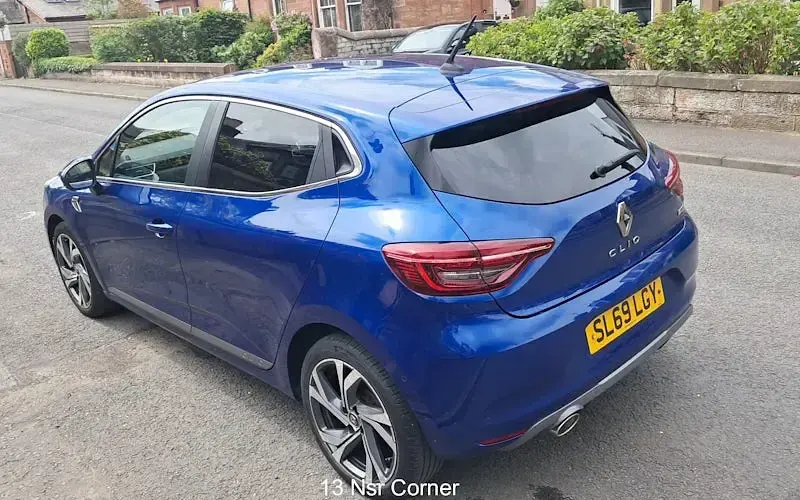 Used Renault Clio RS Line 131 HP (96 kW) 2019 Blue Hatchback