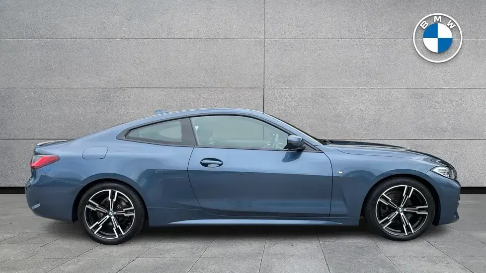 Used BMW 420 Coupé M Sport 181 HP (133 kW) 2021 Blue Coupe