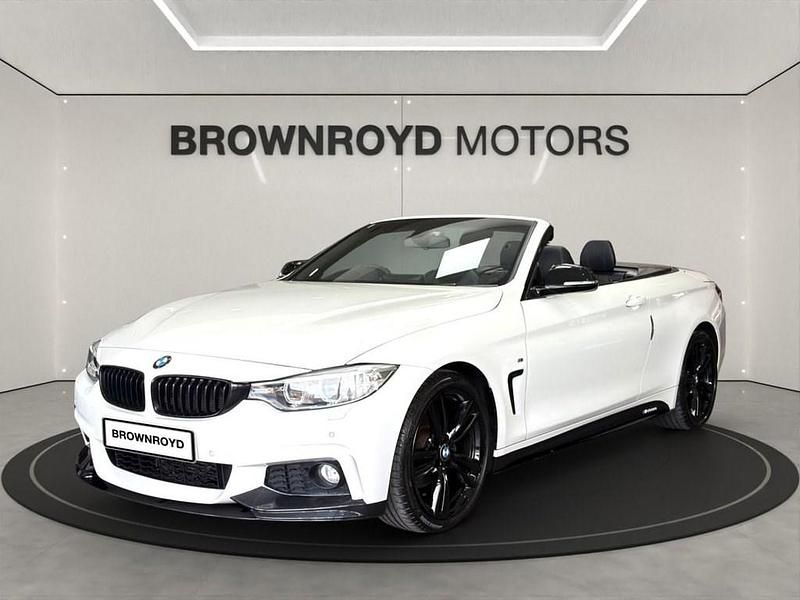 Used BMW 420 M Sport 184 HP (135 kW) 2014 White Cabriolet