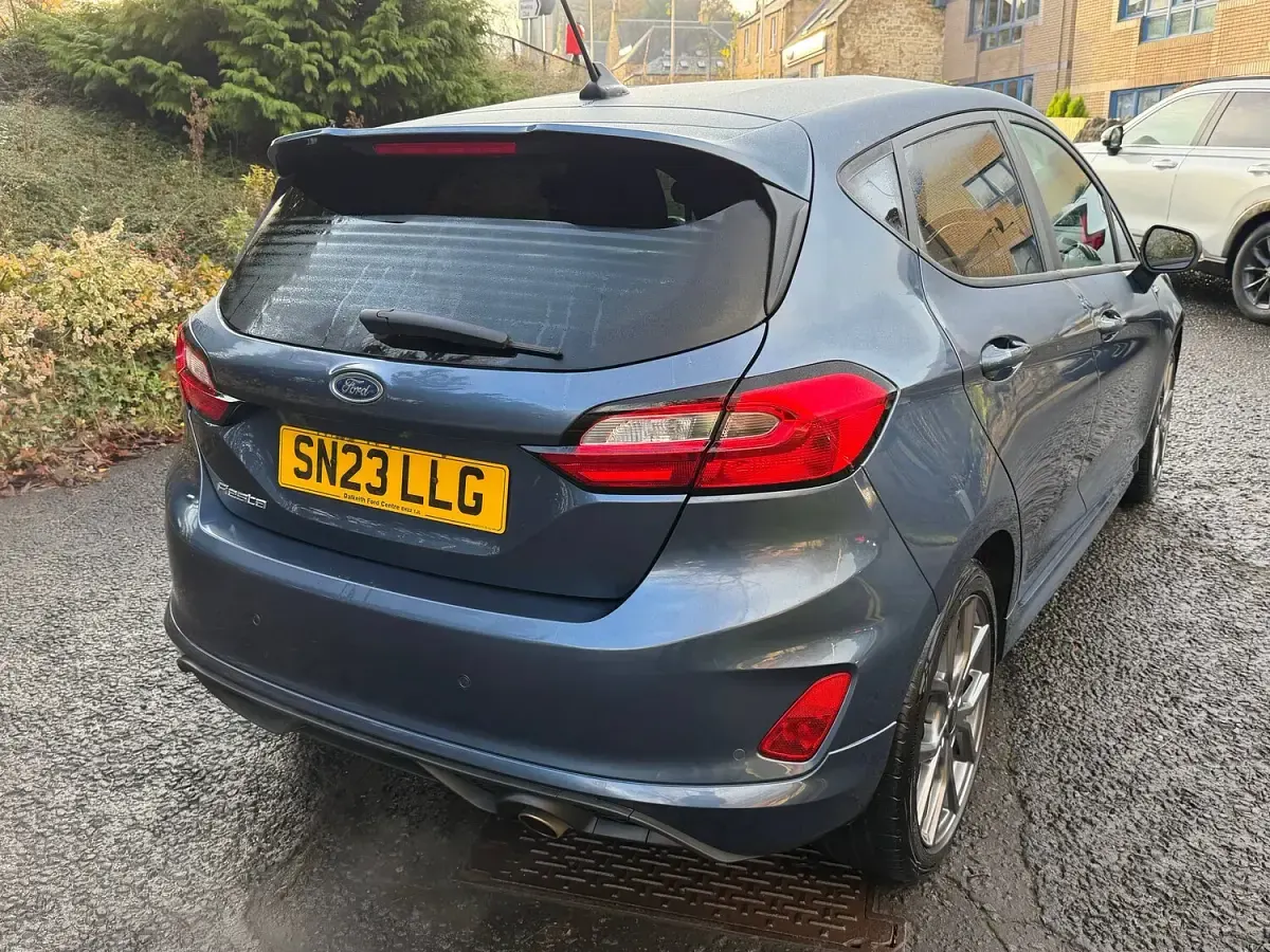 Used Ford Fiesta ST-Line 100 HP (73 kW) 2023 Blue Hatchback