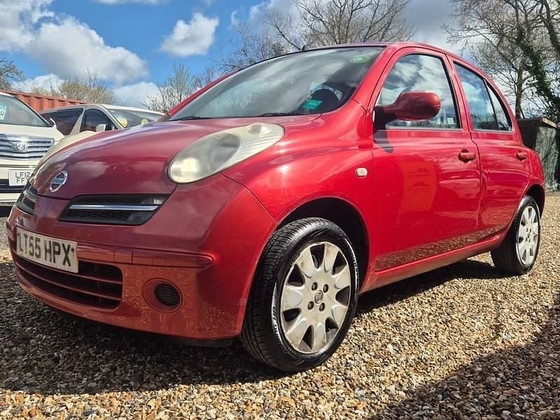 Used Nissan Micra SE 80 HP (58 kW) 2005 Red Hatchback
