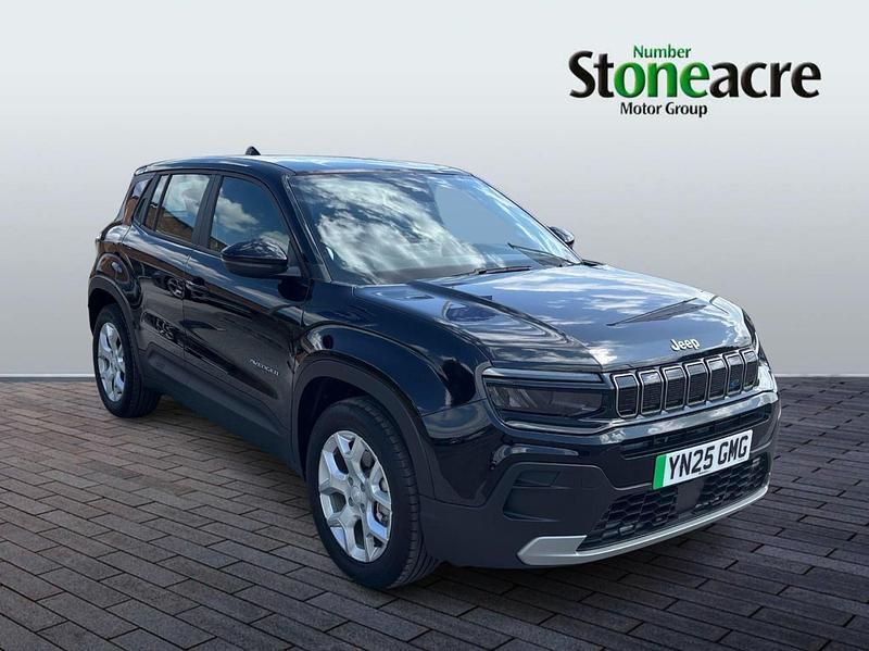 Black New 2025 Jeep Avenger EV Altitude SUV | £21,995 - Image 1/4