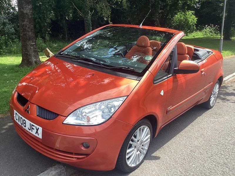 Orange Used 2008 Mitsubishi Colt Cabriolet | £2,990 (Fair price) - Image 1/4