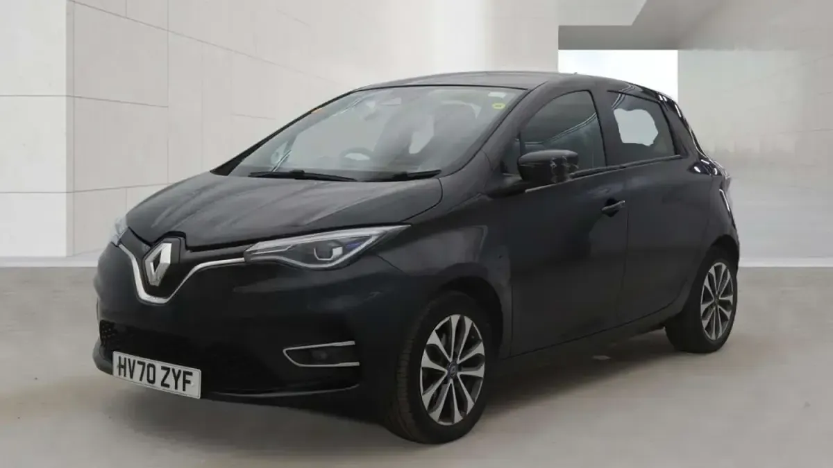 Usado Renault Zoe GT-Line 100 kW (136 CV) 2020 Negro Utilitario
