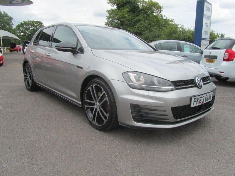 Silver Used 2013 VW Golf VII GTD Hatchback | £10,495 (Expensive) - Image 1/4