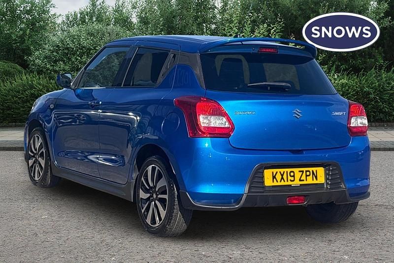 Used Suzuki Swift 90 HP (66 kW) 2019 Blue Hatchback