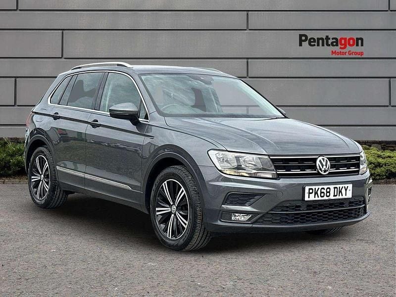 Grey Used 2018 VW Tiguan SE SUV | £13,127 (Good price) - Image 1/4