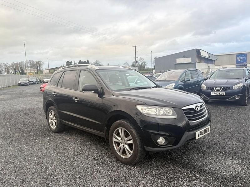 Used Hyundai Santa Fe Premium 194 HP (142 kW) 2011 Black SUV