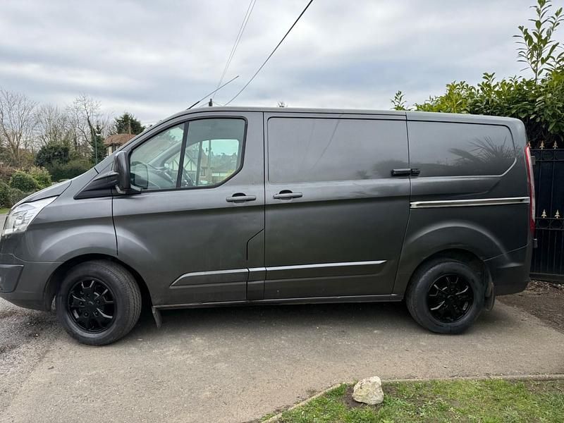 Grey Used 2015 Ford Transit Custom Limited Van | £6,950 (A bit pricey) - Image 1/4