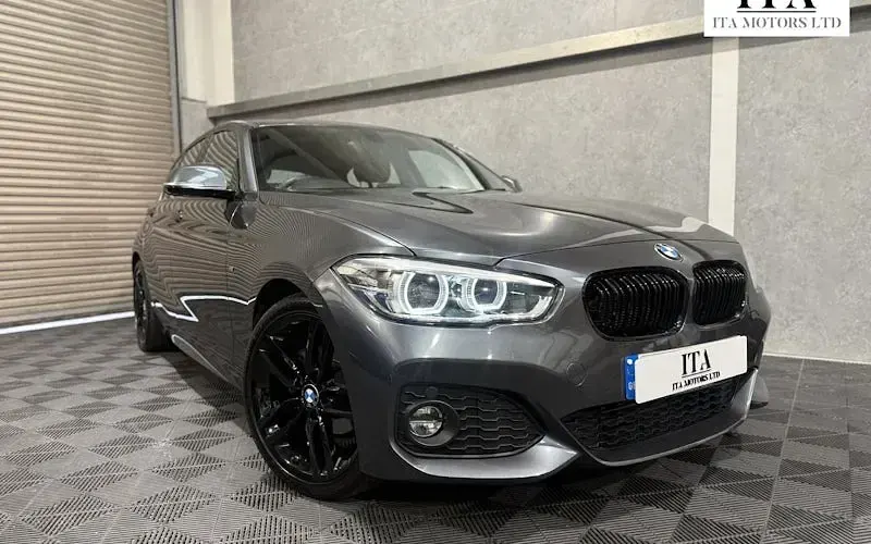 Used BMW 118 M Sport 136 HP (100 kW) 2017 Grey Hatchback