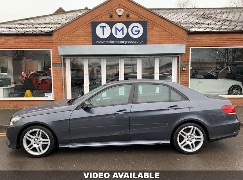 Used Mercedes E220 AMG 174 HP (127 kW) 2015 Grey Sedan