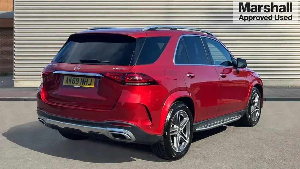 Used Mercedes GLE450 AMG AMG line 367 HP (269 kW) 2019 Red SUV