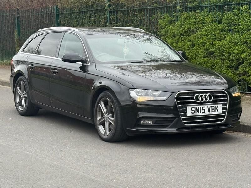 Used Audi A4 163 HP (119 kW) 2015 Black Estate