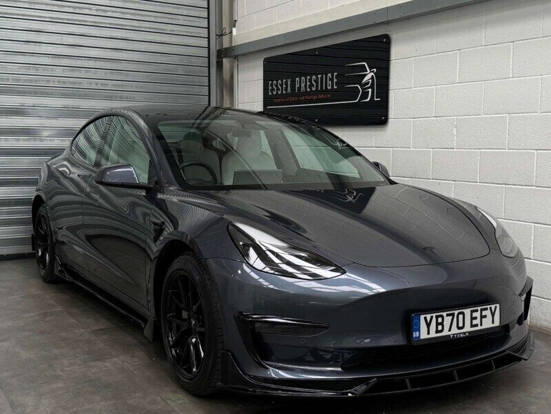 Grey Used 2020 Tesla Model 3 Long Range Sedan | £13,324 (Super price) - Image 1/4