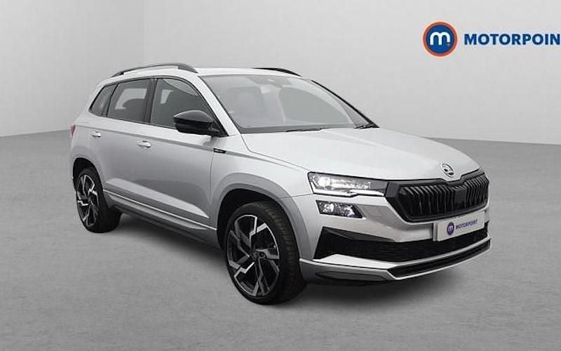 Used Skoda Karoq SportLine 150 HP (110 kW) 2025 Silver SUV