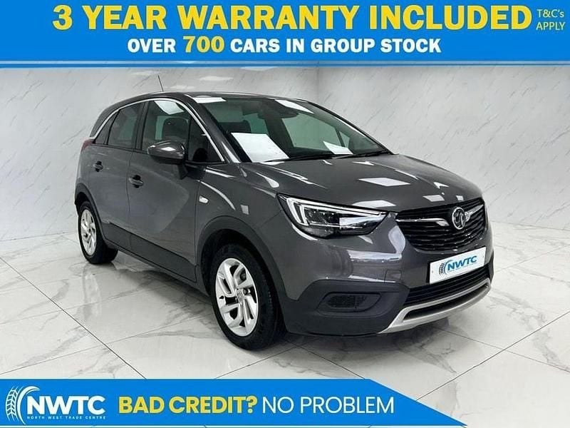 Used Vauxhall Crossland X Business Edition 83 HP (61 kW) 2020 Grey SUV