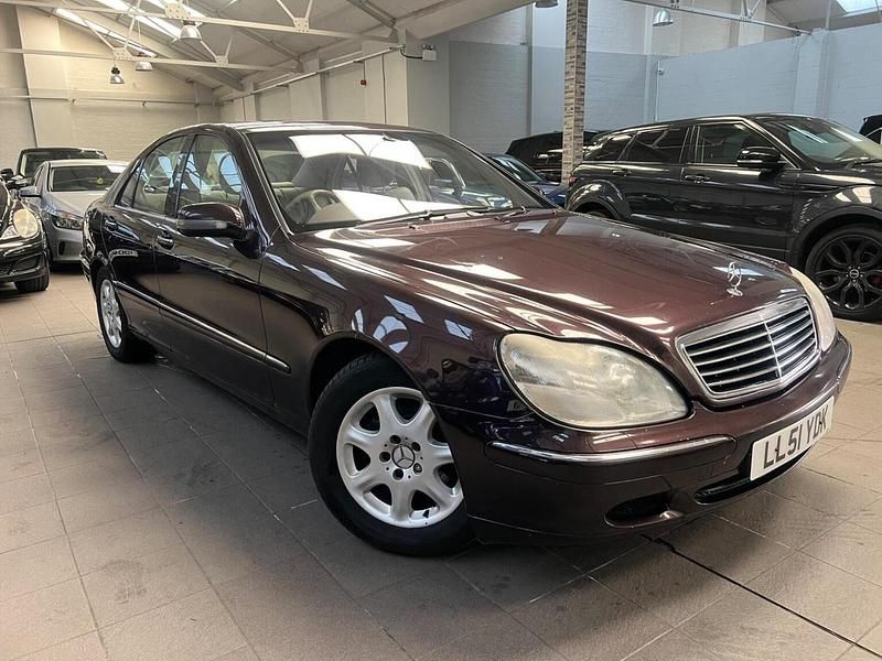 Used Mercedes S320 2002 Black Sedan