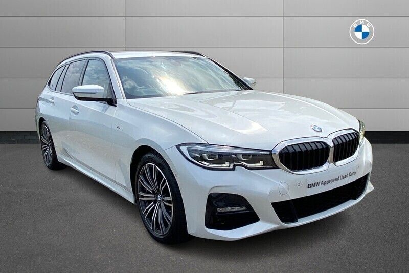 Used BMW 320 M Sport 192 HP (141 kW) 2021 Mineral white Estate