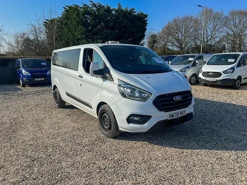 Used Ford Transit Custom Trend 130 HP (95 kW) 2021 White Van