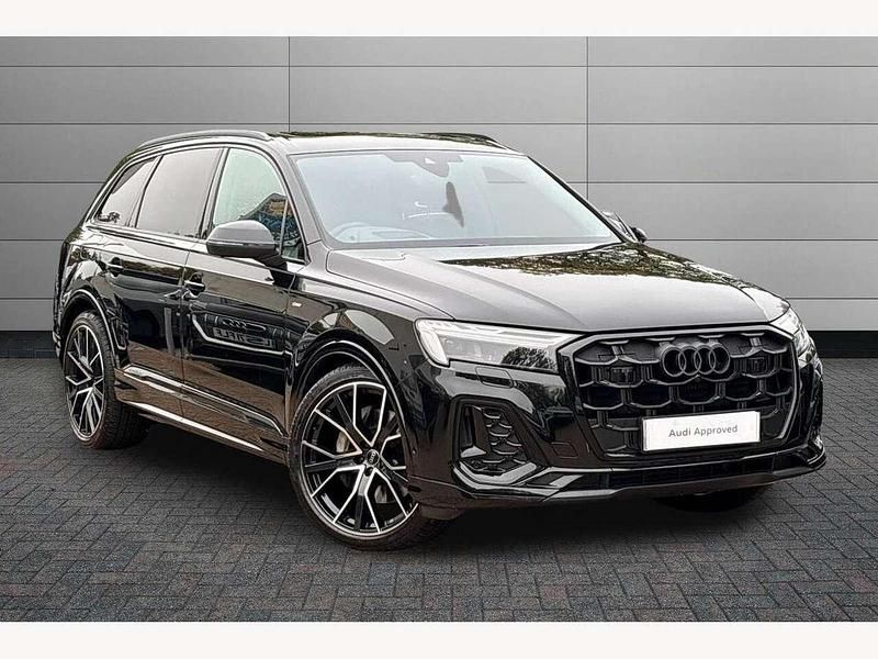 Black Used 2025 Audi Q7 Black Edition SUV | £62,970 - Image 1/4