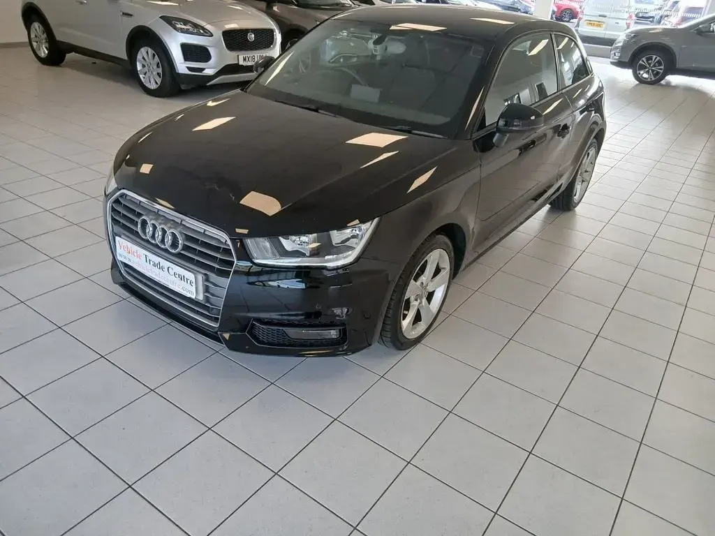 Used Audi A1 Sport 125 HP (91 kW) 2017 Black Hatchback