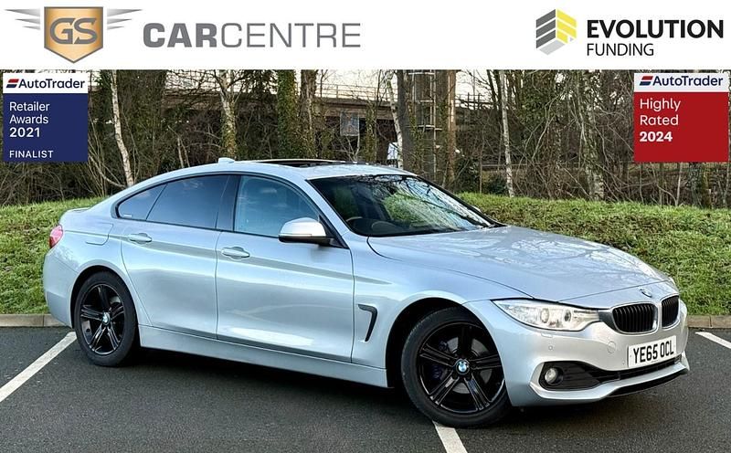Silver Used 2015 BMW 418 Comfort Edition Coupe | £11,300 (Fair price) - Image 1/4