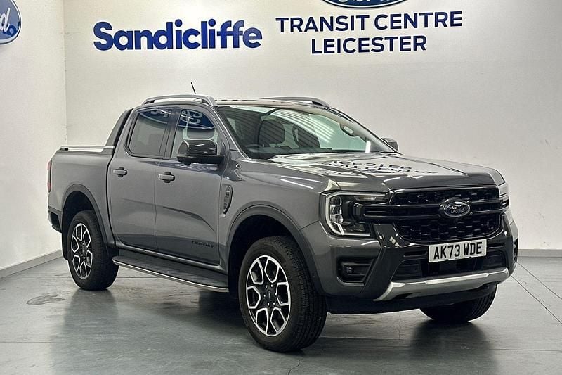Grey Used 2023 Ford Ranger Wildtrack Pickup | £36,500 (Good price) - Image 1/4