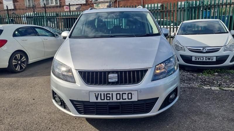 Silver Used 2012 Seat Alhambra Ecomotive MPV | £4,495 (Fair price) - Image 1/2