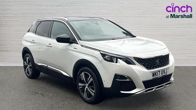 Used Peugeot 3008 GT-line 120 HP (88 kW) 2017 White SUV
