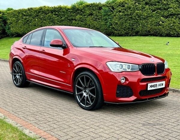 Red Used 2015 BMW X4 M Sport SUV | £13,950 (Fair price) - Image 1/4