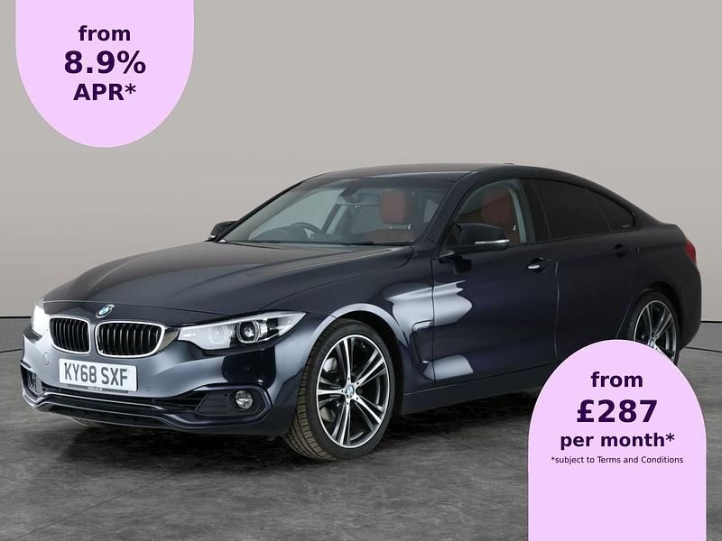 Blue Used 2018 BMW 420 Sport Line Coupe | £15,879 (Fair price) - Image 1/2