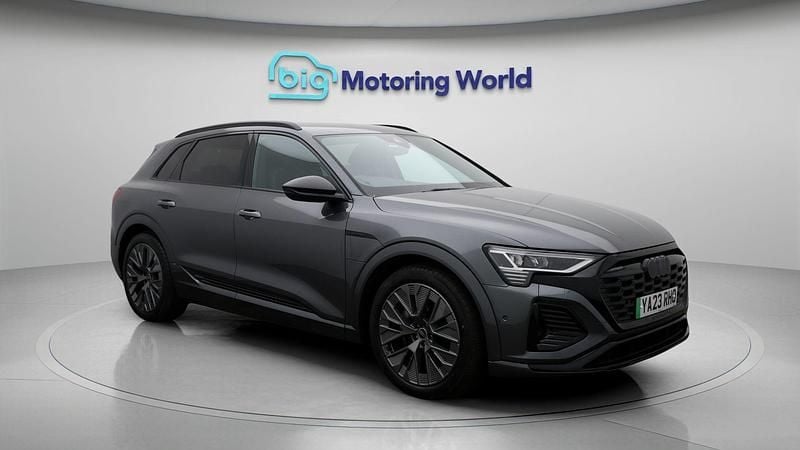 Used 2023 Audi Q8 e-tron Black Edition SUV | £41,600 - Image 1/4
