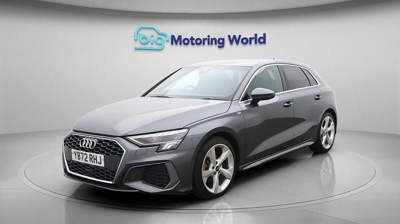 Used Audi A3 Sportback S-Line 150 HP (110 kW) 2022 Grey Hatchback
